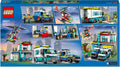 LEGO City Hoofdkwartier van hulpdienstvoertuigen Set - 60371