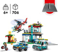 LEGO City Hoofdkwartier van hulpdienstvoertuigen Set - 60371