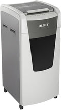 Leitz IQ Autofeed 600 Stille Papierversnipperaar P-4 Snippers voor Kantoor - Tot 600 A4 Vellen - Wit
