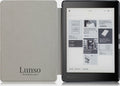 Lunso Geschikt voor Kobo Aura Edition 2 hoes (6 inch) - sleepcover - Lichtblauw
