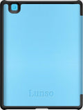Lunso Geschikt voor Kobo Aura Edition 2 hoes (6 inch) - sleepcover - Lichtblauw
