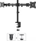 Neomounts NM-D135DBLACK - Monitorarm 2 schermen - 10-27 inch - Verstelbaar - Zwart