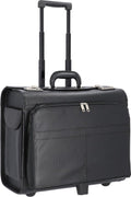 Alassio pilotenkoffer - SAN REMO - zwart - kunstleer - JU-45030