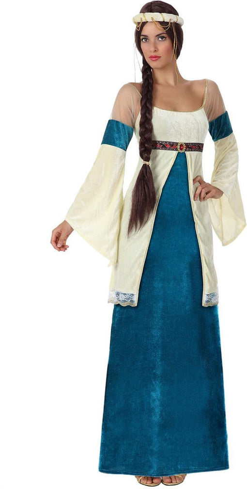 "Middeleeuwse Lady kostuum voor vrouwen - Verkleedkleding - M/L"