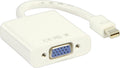 Mini DisplayPort Kabel Mini-DisplayPort Male - VGA Female 15-Pins 0.20 m Wit