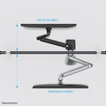 Neomounts DS70-810BL1 - Bureausteun - Full motion voor schermen tot 32