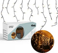 FlinQ Amber IJspegelverlichting - Lichtslinger Buiten - 144 LED Lampen - IP44 (1 stuk)