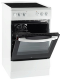 ok OFC 12321-1 A - Fornuis - Elektrisch - Keramisch - 4 kookzones - breedte 49.5 cm - wit