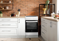 ok OFC 12321-1 A - Fornuis - Elektrisch - Keramisch - 4 kookzones - breedte 49.5 cm - wit