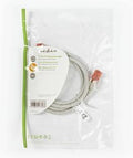 Nedis CAT6 Netwerkkabel - RJ45 Male - RJ45 Male - U/UTP - 1.00 m - Rond - PVC - Grijs - Envelop