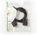 Nedis VGA-Kabel - VGA Male - VGA Female 15p - Vernikkeld - Maximale resolutie: 1280x800 - 2.00 m - Rond - ABS - Zwart - Envelop