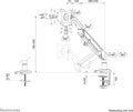 Neomounts DS70-810BL1 full motion monitorarm 1 scherm - 17-32