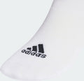 adidas Sportswear - 3-Stripes Korte Sokken - Laag model - Wit (3 paar)