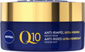 NIVEA Q10 Nachtcrème Extra voedend - Droge Huid - Anti-Rimpel Crème - Creatine – 50 ml