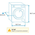 AEG L6FBI94BBW - Wasmachine - 9 kg - Pro-Sense - Energieklasse A - Wit