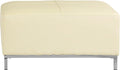 OSLO - Hoekbank met ottomaan - Beige - Linkerzijde - 270 cm - Leer