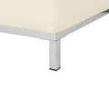 OSLO - Hoekbank met ottomaan - Beige - Linkerzijde - 270 cm - Leer