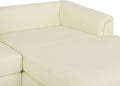 OSLO - Hoekbank met ottomaan - Beige - Linkerzijde - 270 cm - Leer