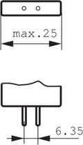 Osram Laagvolt Halogeenlamp zonder Reflector - 24V - 150W