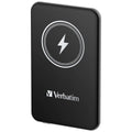 Verbatim Charge 'n' Go 5000mAh - Magnetische Draadloze Powerbank - 15W Snelladen - Zwart