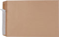Pergamy kraftzakjes 90 g, ft C4: 229 x 324 mm, zelfklevend met strip, bruin, doos van 250 stuks