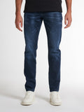Petrol Industries - Heren Sherman Slim Fit Jeans - Blauw - Maat W38L34