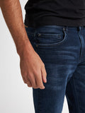 Petrol Industries - Heren Sherman Slim Fit Jeans - Blauw - Maat W38L34