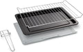 Princess 112759 - Vrijstaande Heteluchtoven - 5 Standen - 55 liter - 2000 W - Zwart