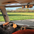 ProPlus Panoramische achteruitkijkspiegel - breed gezichtsveld - eenvoudige installatie - 255 x 65 mm