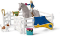Schleich Horse Club Speelfigurenset - De Grote Paardenshow - Kinderspeelgoed voor Jongens en Meisjes - 5 tot 12 jaar - 116 Onderdelen - 42466