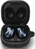 Spigen Rugged Armor Case - Schokbestendig siliconen - Geschikt voor Samsung Galaxy Buds Live (2020) / Buds Pro / Buds Pro 2 - Zwart