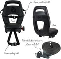 Qibbel Junior 6+ - Fietsstoeltje Achter - Quick Connect - Zwart
