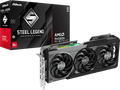ASRock Radeon RX 9070 XT - Grafische kaart - 16 GB GDDR6 - Steel Legend Dark