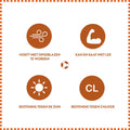 DOBBO Terra - Puddle Jumper - Zwemvest - 3-punt gesp - Rusty Orange