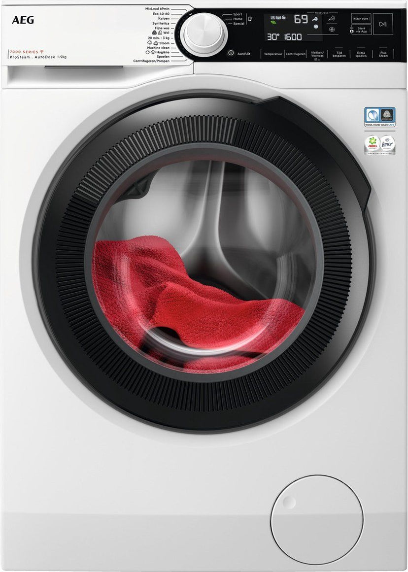 AEG LR7596AD4 - Wasmachine - Automatisch wasmiddeldoseersysteem Steam Refresh - 7000 serie