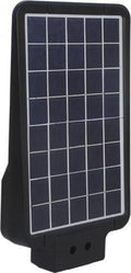 V-TAC VT-ST15 Zwarte straatlantaarns op zonne-energie - IP65 - 15W - 1600 Lumen - 4000K