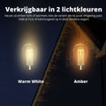 FlinQ Amber IJspegelverlichting - Lichtslinger Buiten - 144 LED Lampen - IP44 (1 stuk)
