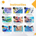 Rubye® Diamond Painting Kat - Diamond Painting Kinderen en volwassenen - 40x40cm