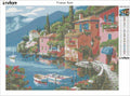 Rubye® Diamond Painting Volwassenen - Diamond Painting Kinderen - Franse Kust - 40x30cm