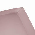 //Hoeslaken double jersey Lits-j. XL - 180x220cm & 200x200cm (74) mauve (tot 25 cm) Damai