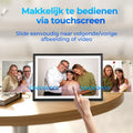 Saaf Digitale Fotolijst met Wifi - 96gb - Gratis App - Digitale Fotokader - 10,1