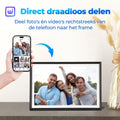 Saaf Digitale Fotolijst met Wifi - 96gb - Gratis App - Digitale Fotokader - 10,1