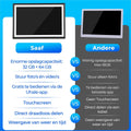 Saaf Digitale Fotolijst met Wifi - 96gb - Gratis App - Digitale Fotokader - 10,1