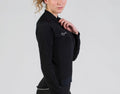 Rogelli Benice 2.0 - Fietsshirt - Lange Mouwen - Fleece - Zwart - Maat XL