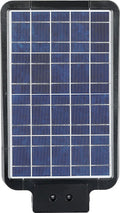 V-TAC VT-ST15 Zwarte straatlantaarns op zonne-energie - IP65 - 15W - 1600 Lumen - 4000K