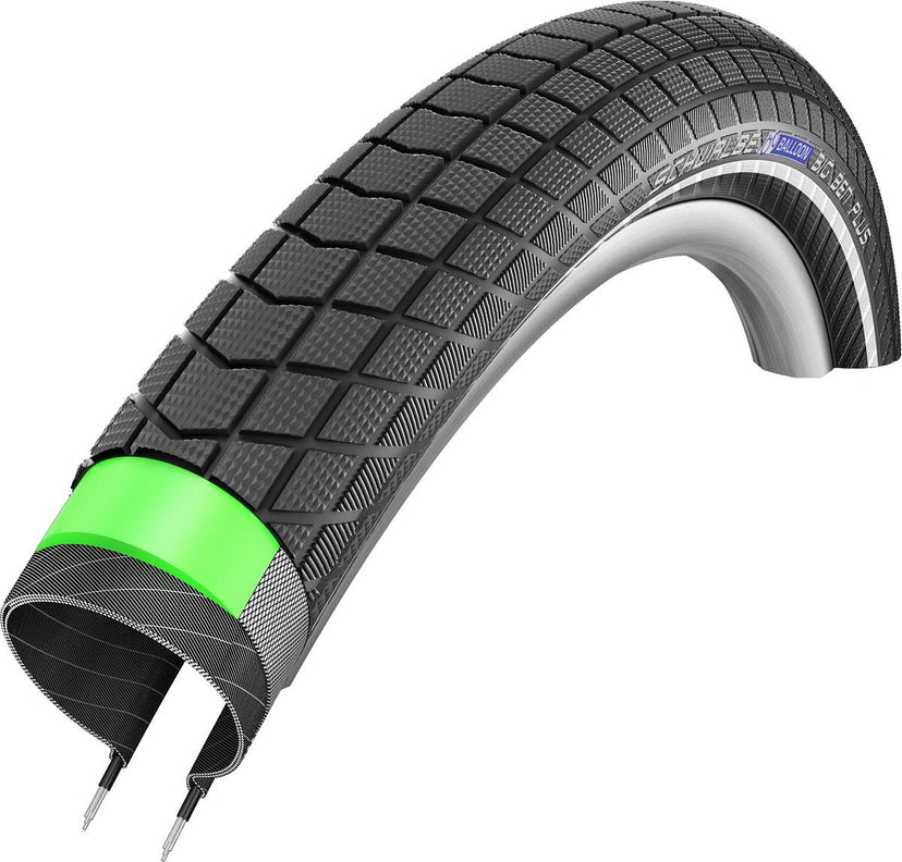 Schwalbe Buitenband - Big Ben Plus - 20 inch x 2.15 - Zwart Reflecterend