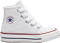 Converse Meisjes Sneakers Ctas Hi Kids - Wit - Maat 26