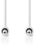 Nedis CAGP22010WT10 - 3.5mm analoge kabel - 100cm - Wit