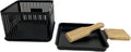 Raclette & Kaasfondue To-Go - Compact 1-persoons Set - 10×10×6,5 cm - Zwart