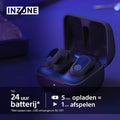 Sony INZONE Buds – Draadloze Game oordopjes met Noise Cancelling - PS4/5 & PC - Zwart